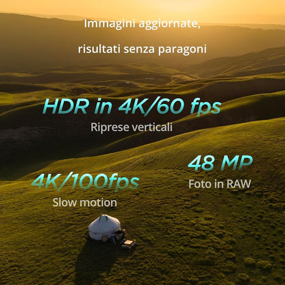 DJI Mini 5 Pro Combo Fly More con DJI RC 2 e DJI Care di 1 anno, drone 4K per principianti, drone con fotocamera, CMOS da 1 pollice, rilevamento degli ostacoli, ActiveTrack 360°, C0