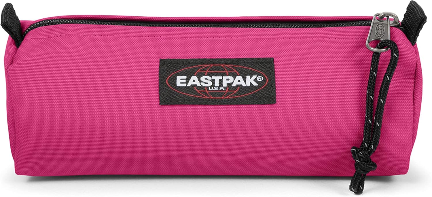 EASTPAK PADDED PAK'R Backpack, 27 L - Pink Escape (Pink) & BENCHMARK SINGLE Case, 27 L - Pink Escape (Pink), Pink Escape, Backpack+ Pen Holder - STREET STYLE