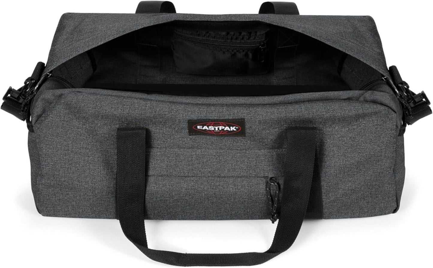Eastpak Stand + Duffel Bag, 25 x 53 x 24 cm, 34 L, Black, Stand + - STREET STYLE