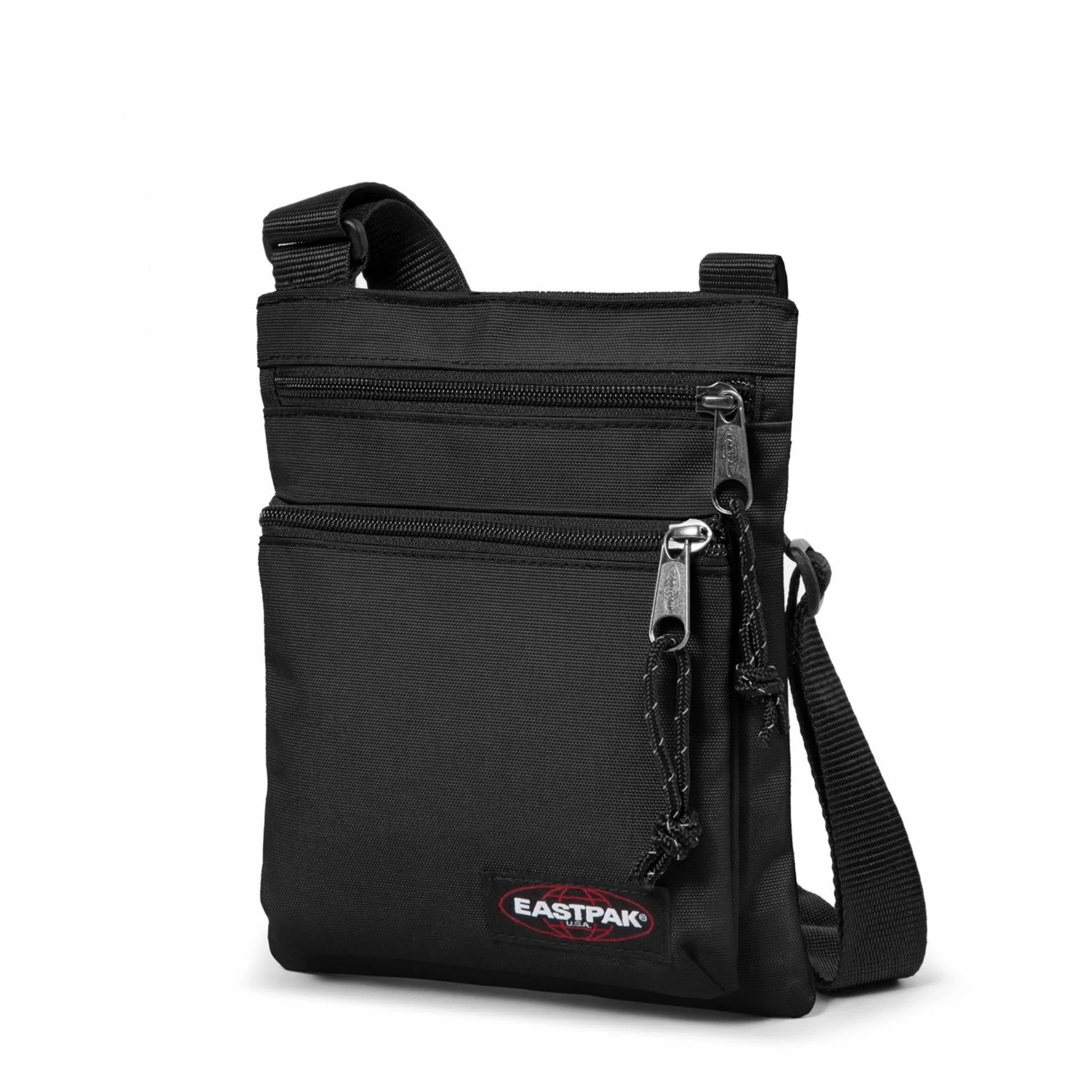 Eastpak RUSHER Shoulder Bag, 1.5 L, Black Denim, Rusher - STREET STYLE