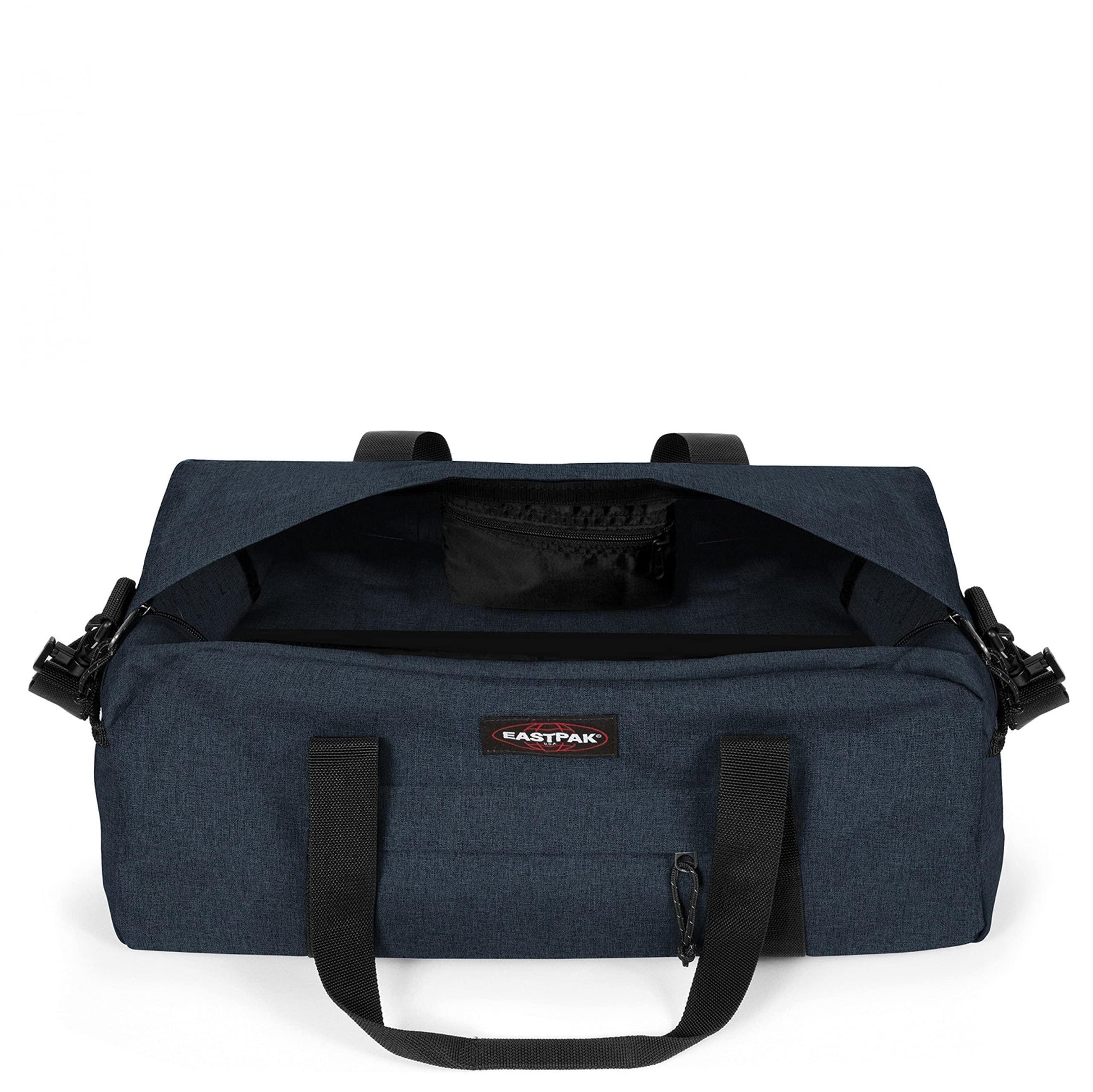 Eastpak Station + Duffel Bag, 30 x 62 x 29 cm, 58 L, Black, Station + - STREET STYLE