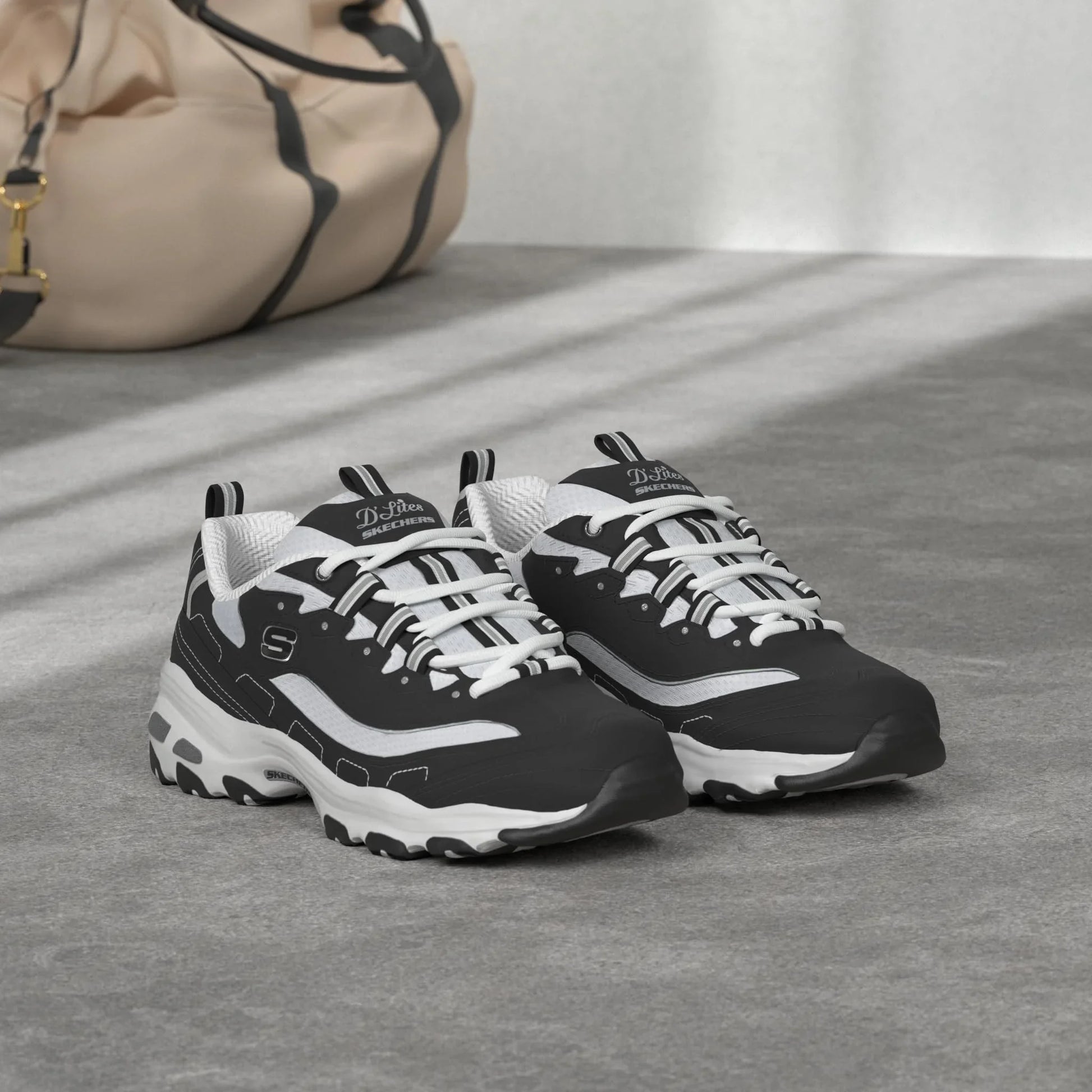 Skechers D'Lites Biggest Fan Women's Trainers - STREET STYLE