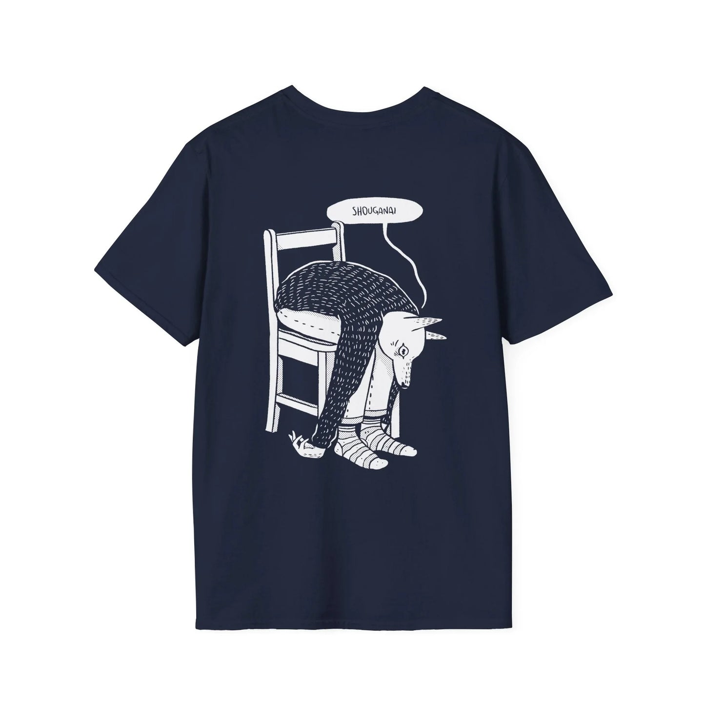 Shouganai Mood - Anime World - Unisex T-Shirt - Back Print - STREET STYLE