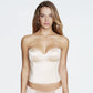 Hidden Underwire Longline Bridal Bra Dominique Ariel Nude - STREET STYLE
