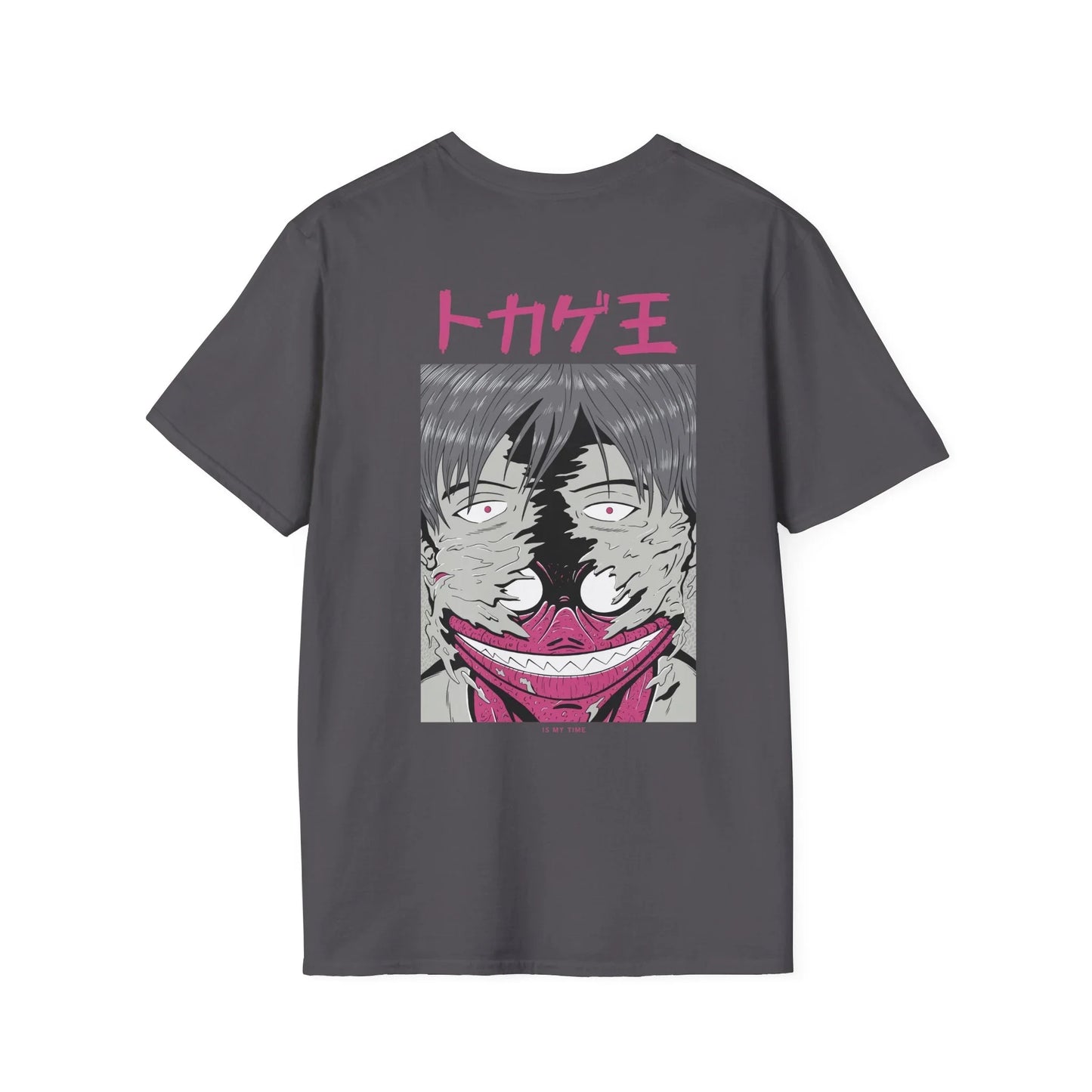 Is my Time - Japanese Horror - Unisex T-Shirt - Back Print - STREET STYLE