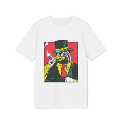 Smoking Penguin - Comic Mafia - Premium Bio Unisex T-Shirt - Front Print - STREET STYLE