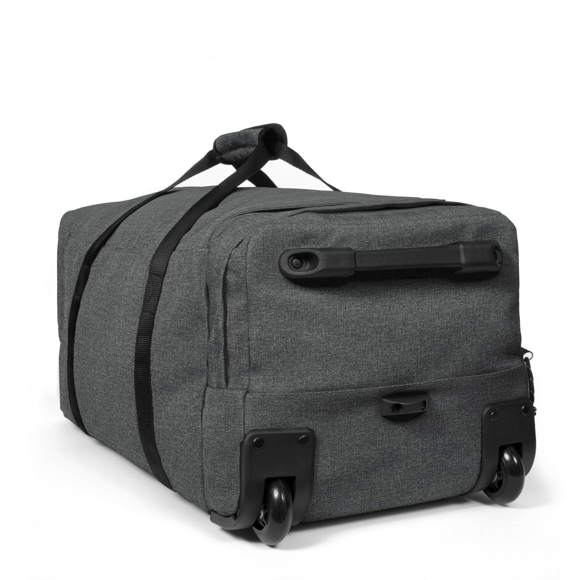 Eastpak Leatherface L + Duffel Bag, 86.5 x 36.5 x 38 cm, 104 L, Black, leatherface s+ - STREET STYLE