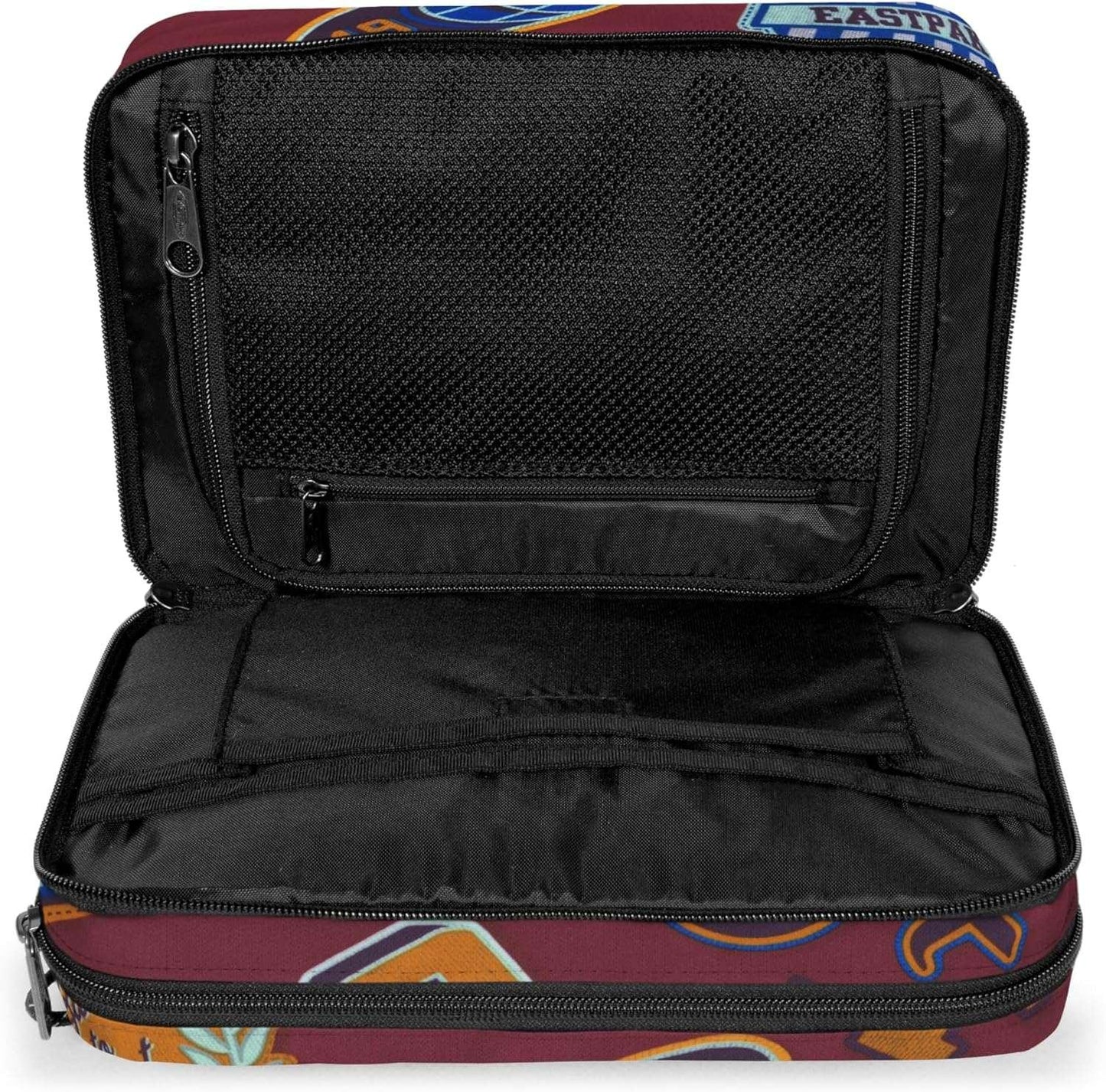 EASTPAK MAVIS Toiletry Bag, 6 L, Clash Burgundy, Red - STREET STYLE