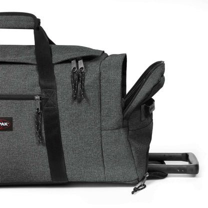 Eastpak Leatherface L + Duffel Bag, 86.5 x 36.5 x 38 cm, 104 L, Black, leatherface s+ - STREET STYLE