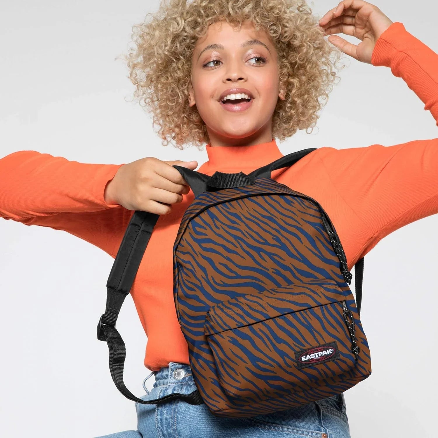 EASTPAK Orbit Unisex Casual Backpack - Adult (Pack of 1), Dust Crystal, Casual Backpack - STREET STYLE