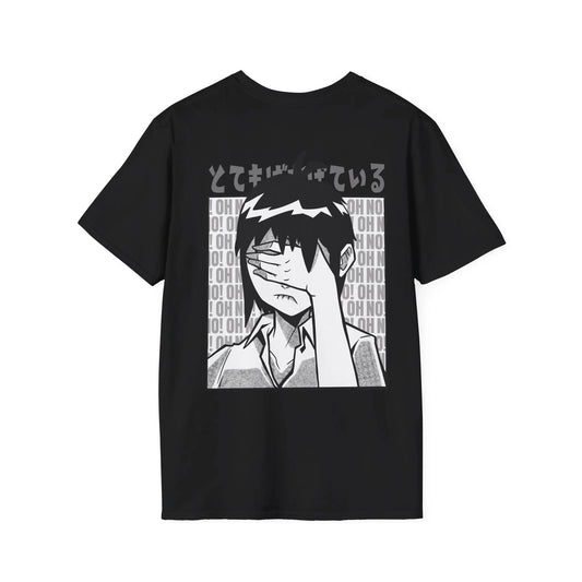 Face Palm Manga - Anime World - Unisex T-Shirt - Back Print - STREET STYLE