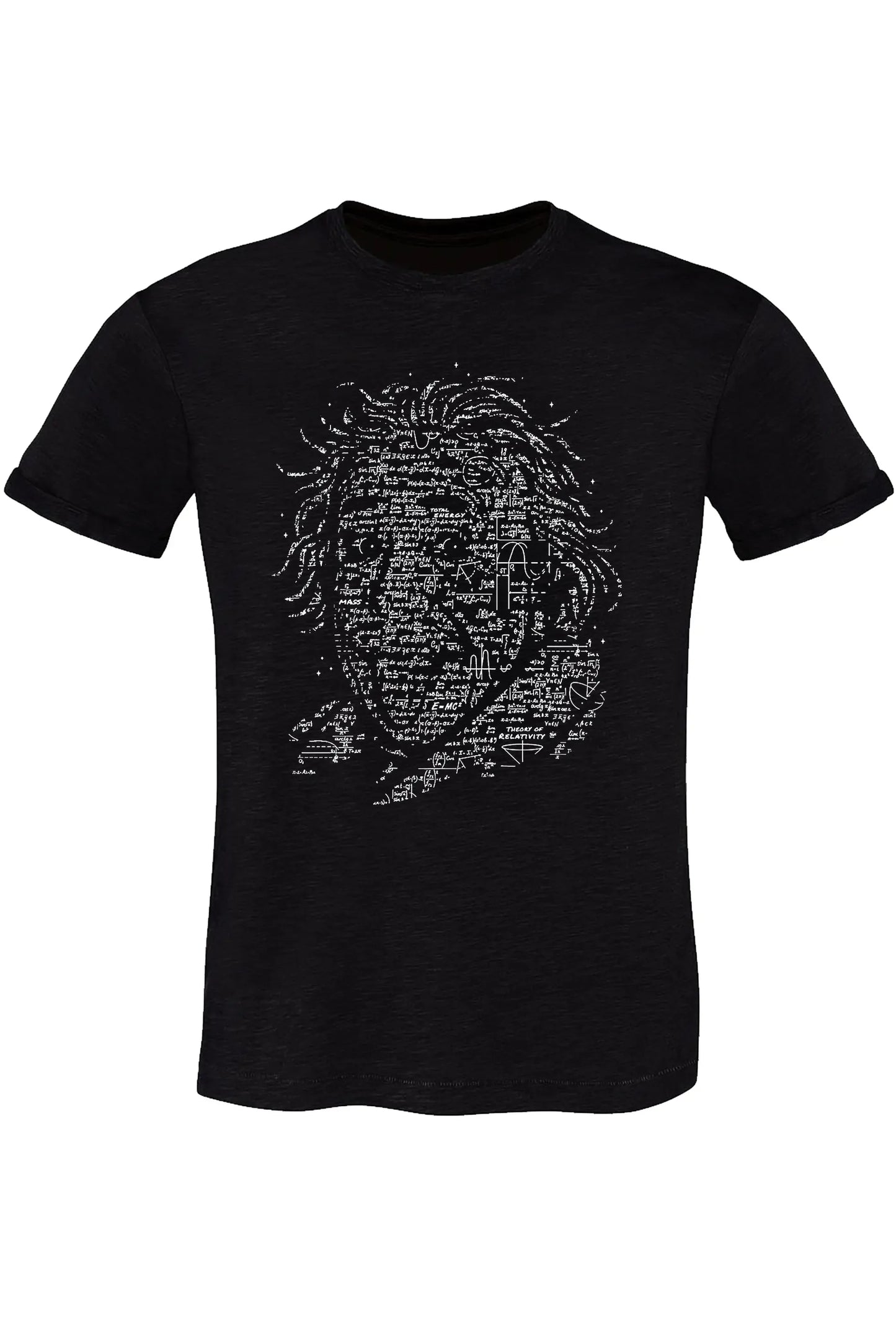 Albert Einstein T-shirt Uomo | Urban Slub Cotone 150g - STREET STYLE