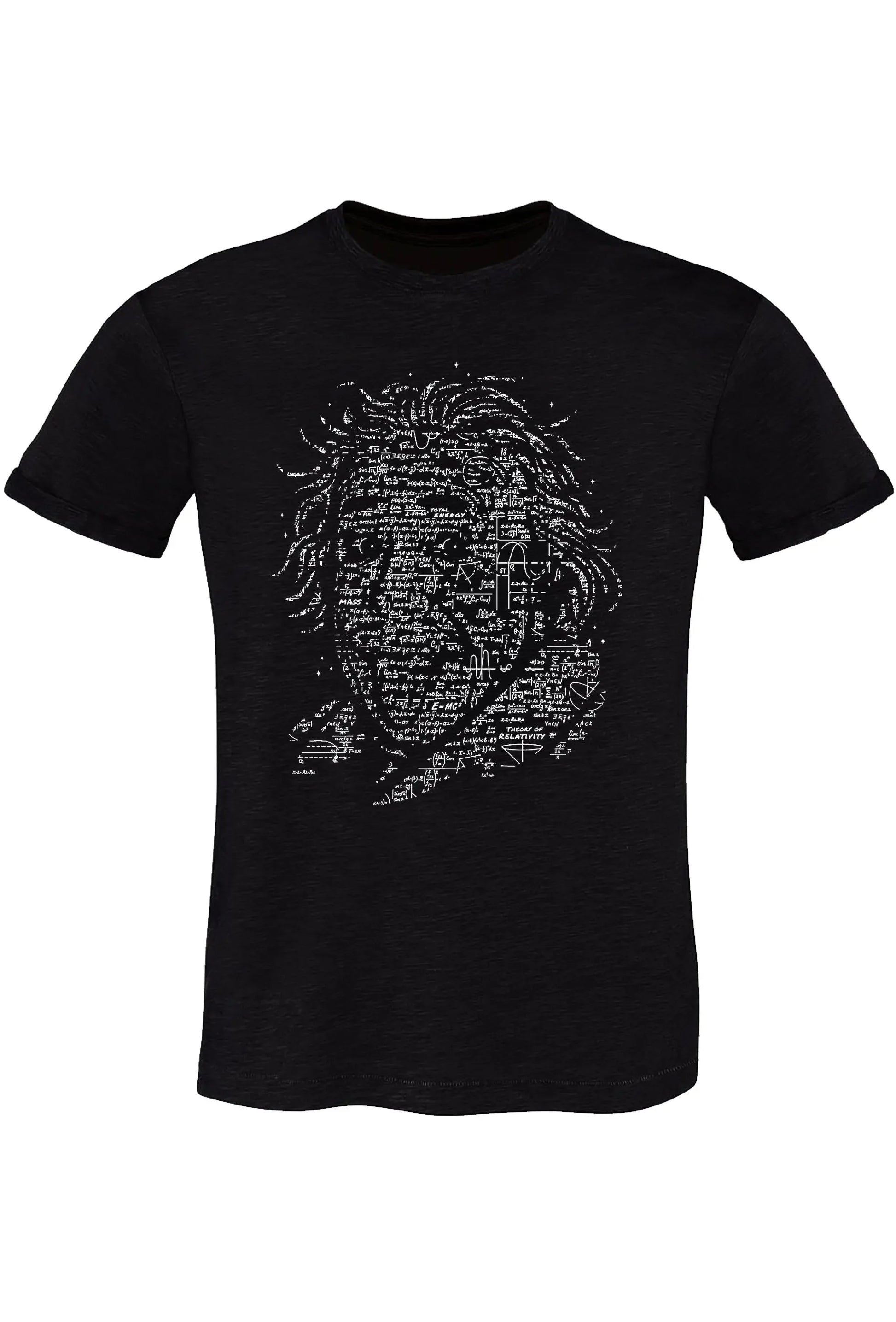 Albert Einstein T-shirt Uomo | Urban Slub Cotone 150g - STREET STYLE