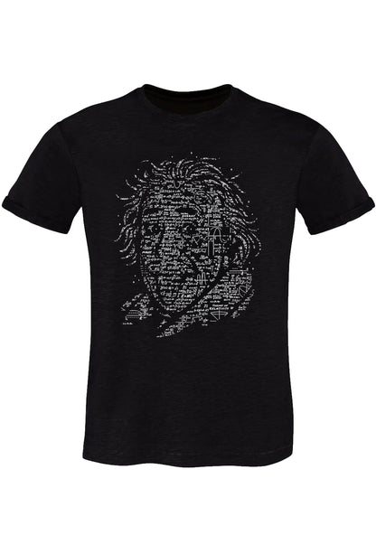 Albert Einstein T-shirt Uomo | Urban Slub Cotone 150g - STREET STYLE