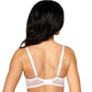 Bridal Sheer Lace Demi Cup Bra Roza Anuk White - STREET STYLE