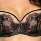 Sheer Lace Full Figure Bra Gorteks Ariana - STREET STYLE