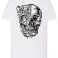 Artskull Floreal Skull Zombi Tattoo 9016 T-shirt Urban Men Uomo 100% Cotone Pettinato JK - STREET STYLE