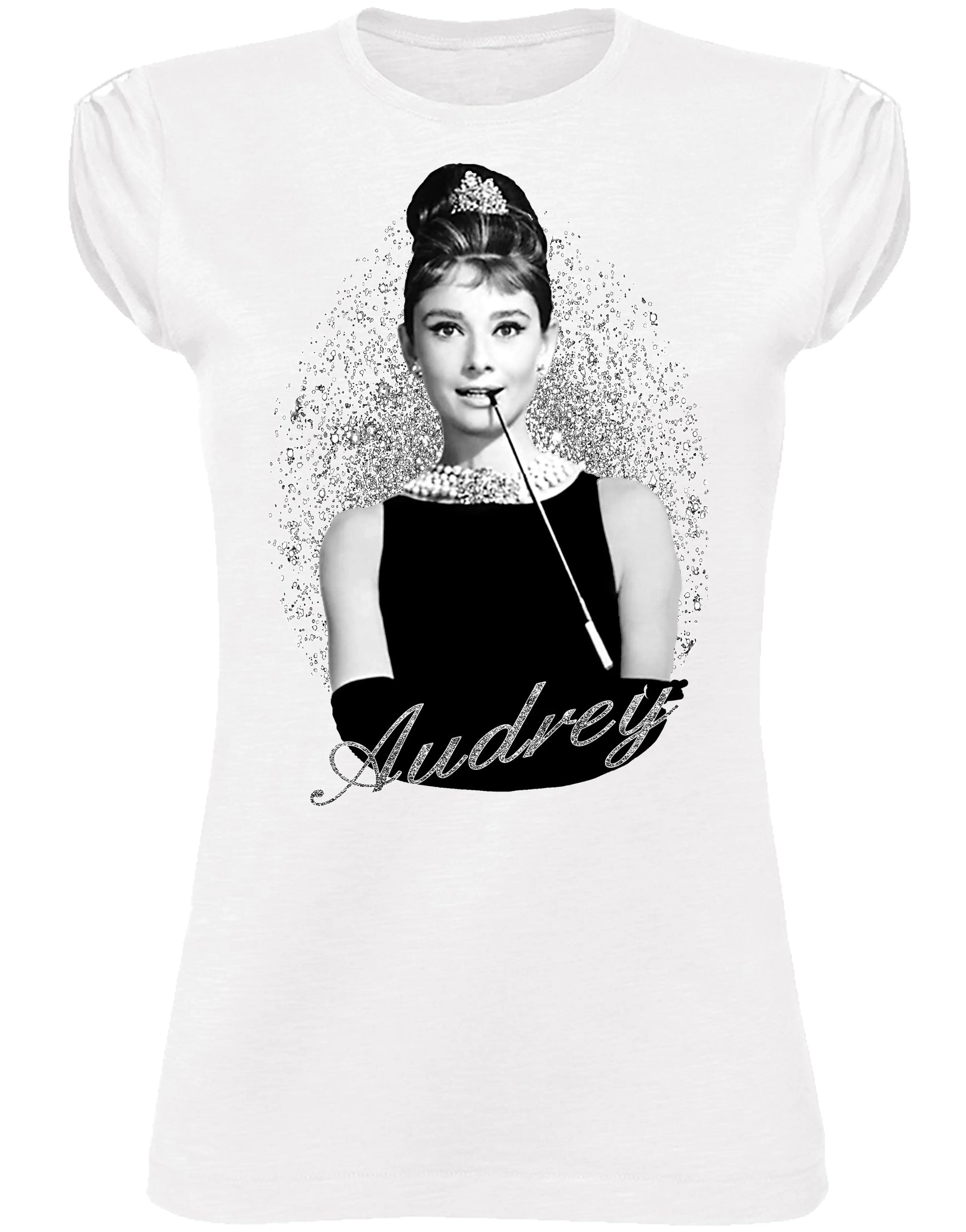 T-shirt Audrey Hepburn Donna - Cotone 100% Bio - STREET STYLE