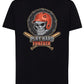 Baseball Skull Motor Tattoo 9052 T-shirt Urban Men Uomo 100% Cotone Pettinato JK - STREET STYLE