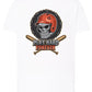 Baseball Skull Motor Tattoo 9052 T-shirt Urban Men Uomo 100% Cotone Pettinato JK - STREET STYLE