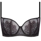 Sheer Lace Balconette Bra Betani - STREET STYLE