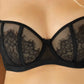 Sheer Lace Balconette Bra Betani - STREET STYLE