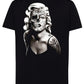 Biface Marilyn Monroe Skull Zombi Tattoo 9018-4 T-shirt Urban Men Uomo 100% Cotone Pettinato JK - STREET STYLE