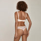 Soft Mesh Thong Panty Bisquit - STREET STYLE