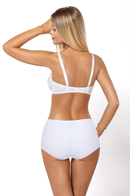 High Waist Brief Panty PariPari Cassi White - STREET STYLE