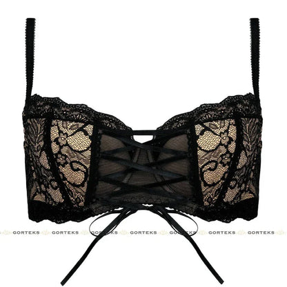 Padded Balconette Bra Gorteks Dita - STREET STYLE