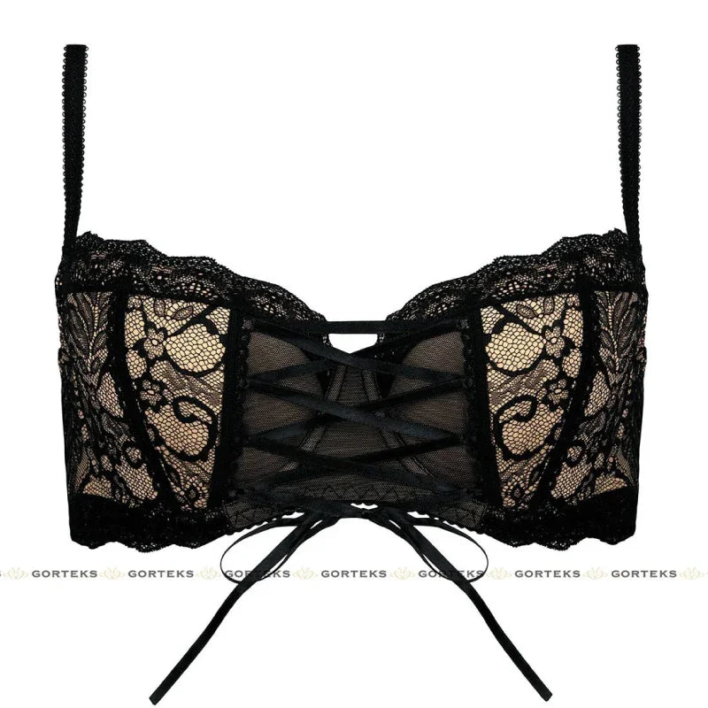 Padded Balconette Bra Gorteks Dita - STREET STYLE