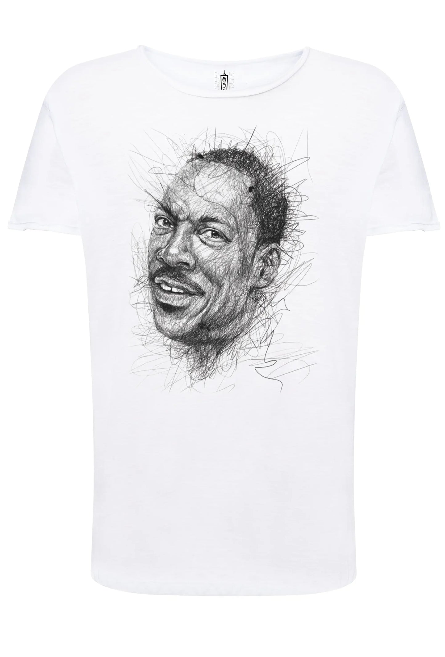 Eddie Murphy The Legend Stilizzato Soggetto Attore 18-37 T-shirt Urban Slub Men Uomo 100% Cotone Fiammato JK - STREET STYLE