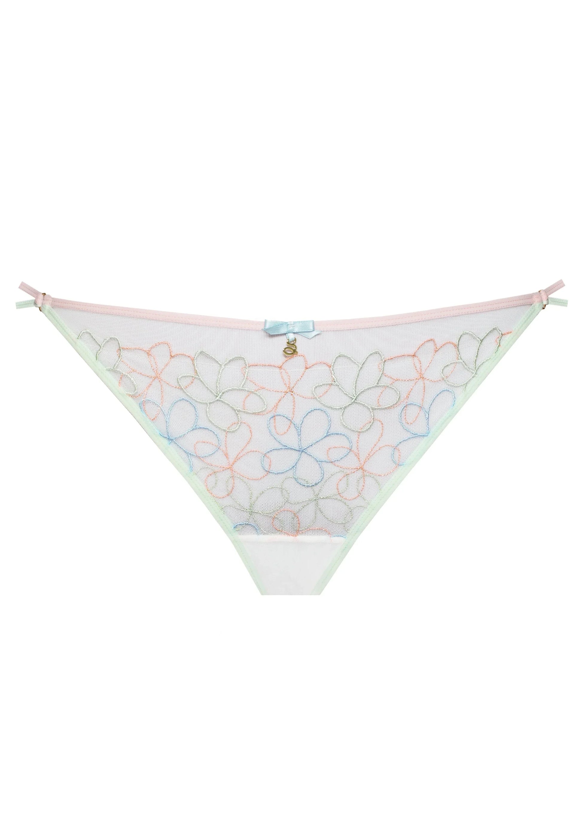 Low-Rise Mesh String Panty Samanta Fiorella - STREET STYLE