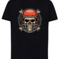Football Skull Motor Tattoo 9041 T-shirt Urban Men Uomo 100% Cotone Pettinato JK - STREET STYLE