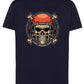 Football Skull Motor Tattoo 9041 T-shirt Urban Men Uomo 100% Cotone Pettinato JK - STREET STYLE
