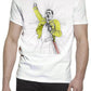 Freddy Mercury Color Artistico Stilizzato 18-58 T-shirt Urban Slub Men Uomo 100% Cotone Fiammato JK - STREET STYLE