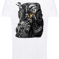 Freedom Tattoo Skull - T-shirt Uomo Cotone Fiammato - STREET STYLE