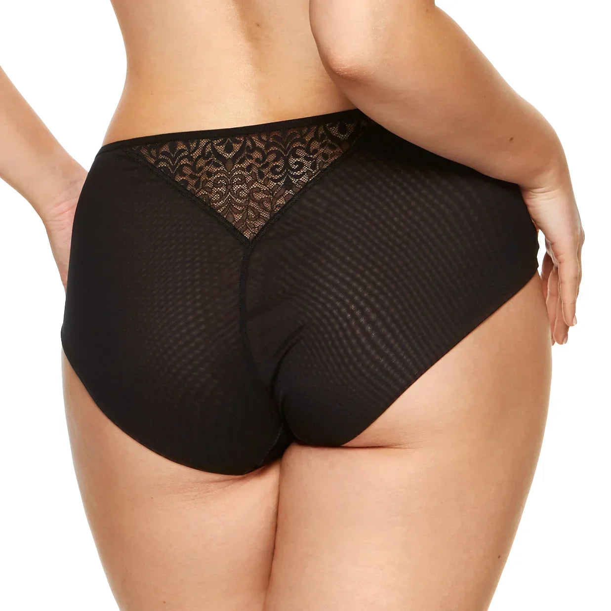 Sheer High Waist Full Brief Panty Gorteks Gabi - STREET STYLE