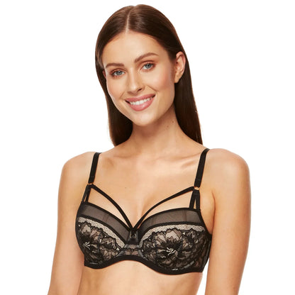 Padded Lace Underwire Bra Gorteks Gwen - STREET STYLE