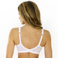 Full Figure Unlined Bra Rosme Galla White - STREET STYLE