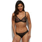 Gossard Glossies Lace Black Bikini Panty - STREET STYLE