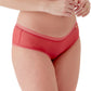 Gossard Glossies Raspberry Sorbet Sheer See Through Shorts Panty - STREET STYLE