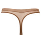 Gossard Glossies Sheer Thong Panty Bronze - STREET STYLE