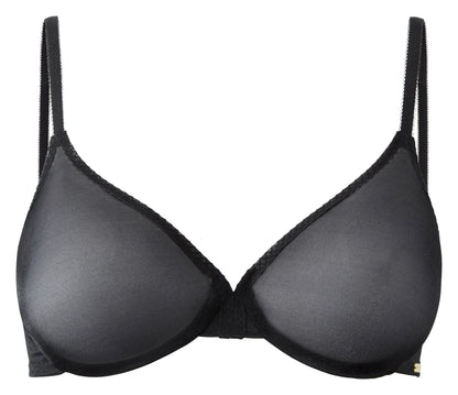 Sheer Molded Bra Gossard Glossies Black - STREET STYLE