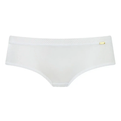 Sheer See Through Shorts Panty Gossard Glossies White - STREET STYLE