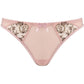 Axami Copper Rose Sheer Mesh Thong Panty - STREET STYLE