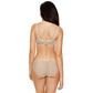 Semi Sheer Low Rise Bikini Panty Pamela Cappuccino - STREET STYLE