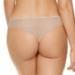 Semi Sheer Thong Panty Pamela Cappucino - STREET STYLE