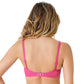 Gossard Glossies Magenta Sexy Sheer Mesh Molded Bra - STREET STYLE