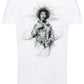Jimmy Hendrix The Legend Stilizzato Soggetto Cantante 18-54 T-shirt Urban Slub Men Uomo 100% Cotone Fiammato JK - STREET STYLE